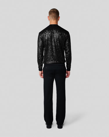 Romeo Black Sequin Sweater