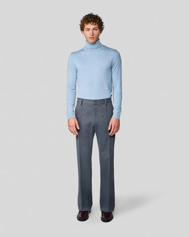 Valin Heather Grey Boot Cut Trouser