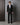 ZANE BLACK BEADED BROCADE COUTURE SUIT - MADE TO ORDER