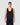 CALLUM BLACK SATIN LOW CUT TANK
