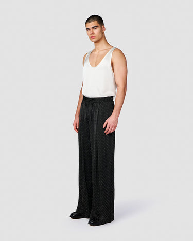 EGON CRYSTAL DOT WIDE LEG  PANT