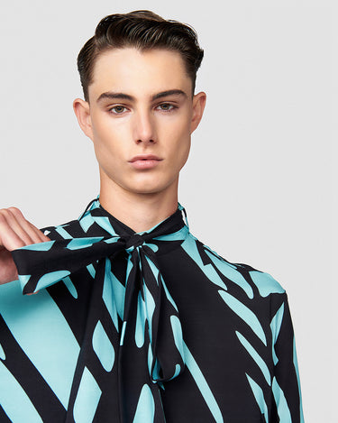 Summit Bow Neck Shirt