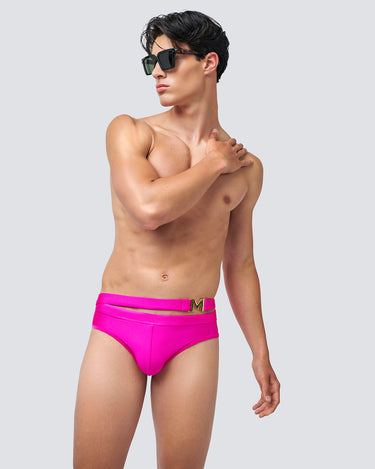 Niko Swim Brief Magenta