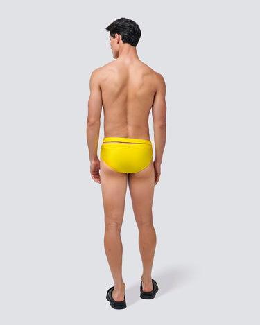 Niko Swim Brief Lemon