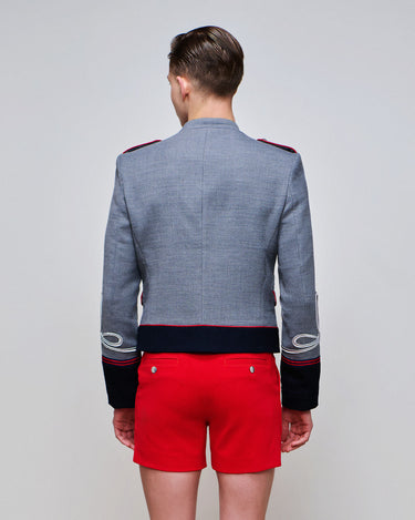 Louis Grey Napoleon Jacket- Limited Edition