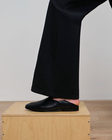 Asher Black Ponte Boot Cut Trouser