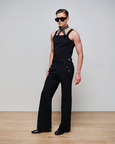 Luca Black Knit Tank