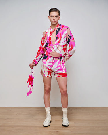 Palm Springs Print Short