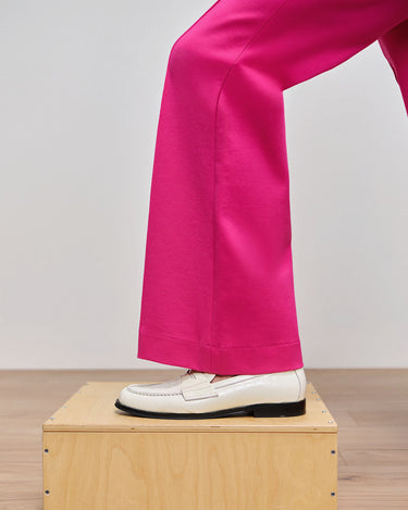 Asher Fuchsia Ponte Boot Cut Trouser