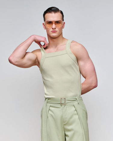 Luca Sage Knit Tank