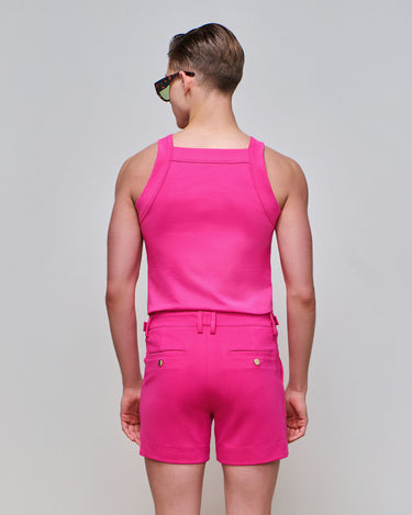 Luca Fuchsia Knit Tank