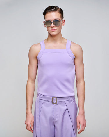 Luca Lilac Knit Tank