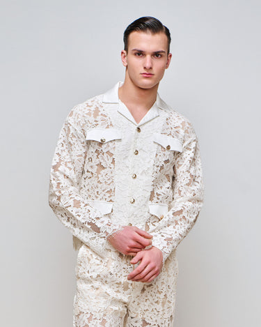 Constantine Ivory Lace Jacket