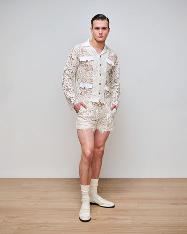 Constantine Ivory Lace Jacket