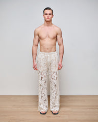 Amir Ivory Lace Pant