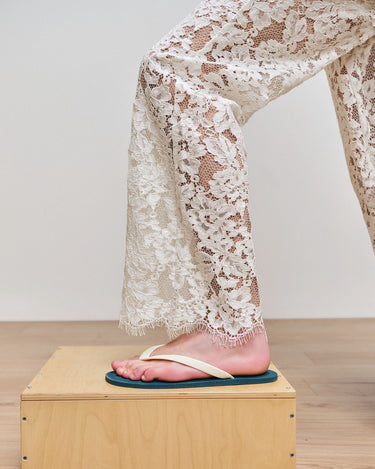Amir Ivory Lace Pant