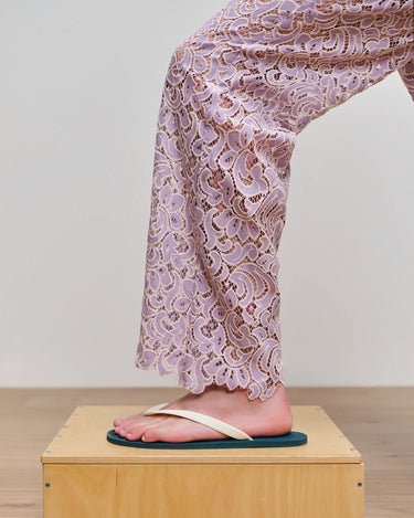 Amir Lilac Lace Pant