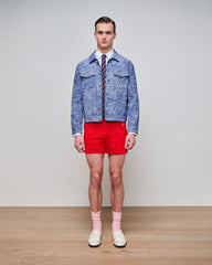Dimitry Rhinestone Studded Denim Jacket