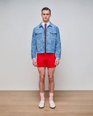 Dimitry Rhinestone Studded Denim Jacket