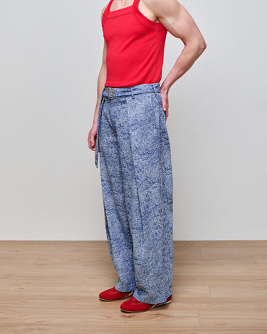 Heath Rhinestone STUDDED Wide Leg Jean