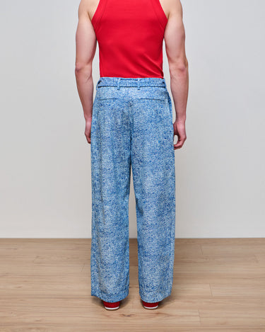Heath Rhinestone STUDDED Wide Leg Jean