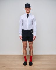 Asher Black Ponte Short