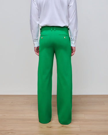 Asher Emerald Ponte Boot Cut Trouser
