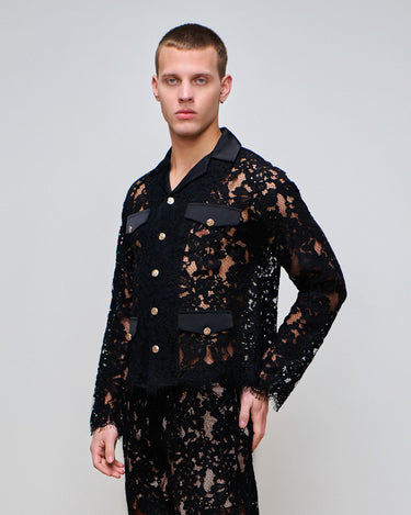Constantine Black Lace Jacket