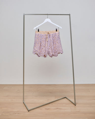 Santiago Lilac Lace Short