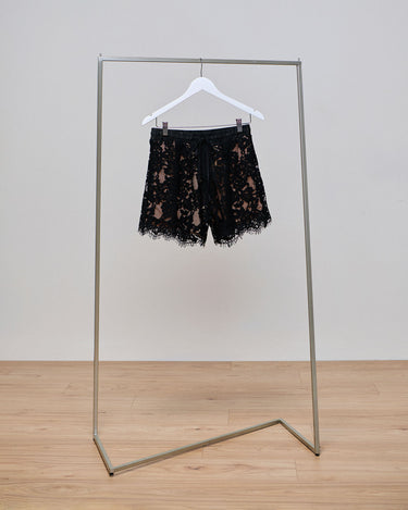 Santiago Black Lace Short