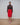 Delta Crimson Slit Pencil Skirt