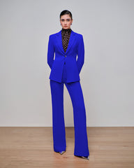 Regency Cobalt Pintuck Jacket