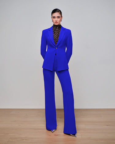 Legacy Cobalt Pintuck Trouser