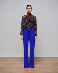 Legacy Cobalt Pintuck Trouser