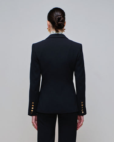 Regency Black Pintuck Jacket