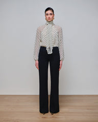 Legacy Black Pintuck Trouser