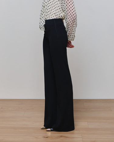 Legacy Black Pintuck Trouser
