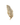 Gold & Crystal Feather Brooch